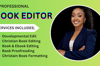 christian developmental editor book proofreading christian book formatting