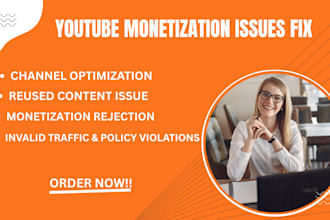 fix youtube monetization issues