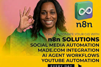 n8n automation social media automation madecom n8n ai agent n8n youtube n8n