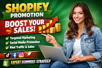 shopify promotion to boost shopify sales shopify marketing ecommerce marketing
