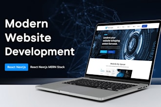 build a modern web application for your business