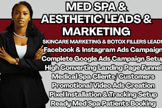 med spa leads aesthetic leads beauty clinic leads botox leads fb and ig ad setup