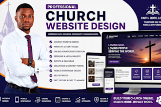 build church website, ministry charity, christian, donation event church website