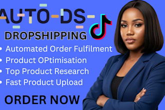 setup automated tiktokshop dropshipping with autods winning product