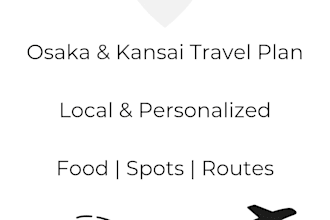 plan your perfect trip in osaka, kansai area, japan