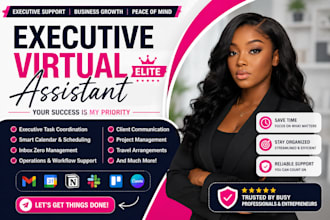 be your personal executive administrative adhd life coach virtual assistant