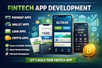 fintech app payment app wallet app loan app money transfer app crypto wallet app