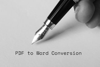 convert PDF to word and format it professionally