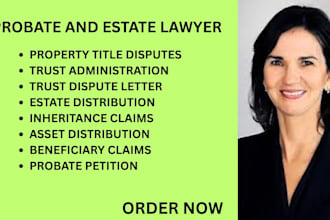 handle probate cases, property title disputes, trusts, and inheritance claims