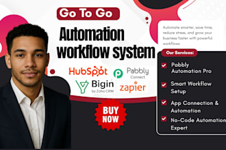 setup zoho bigin crm, sales pipeline and automation workflow system