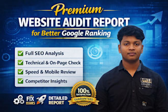premium website audit report for better google ranking