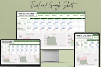 create excel google sheets automation dashboard reporting financial model expert