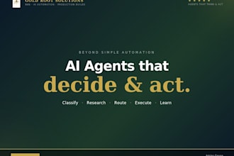 build an n8n ai agent that classifies researches and acts for you