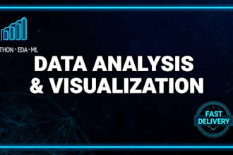 do python data analysis and create stunning visualizations