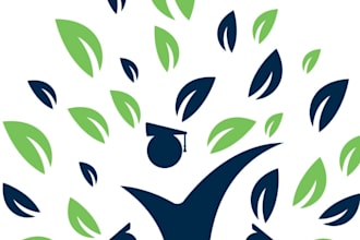design awesome vintage tree logo