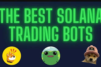 build custom solana trading bot, sniper bot, copy trading, volume bot