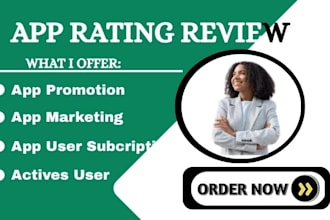 do mobile app ranking IOS install, playstore install, app promotion