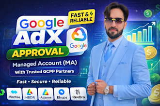 get google adx ma approval for your ad manager with top gcpp partners instantly