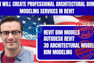 create professional architectural bim modeling services in revit