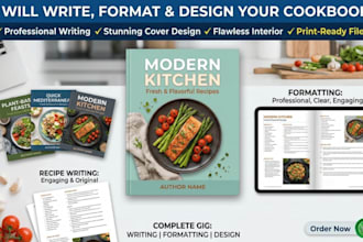 write healthy, vegan, keto recipes for your cookbook, recipe book, and ebook