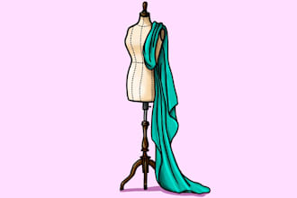 create a hand drawn illustration