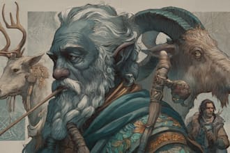 dnd, fantasy character and dnd character