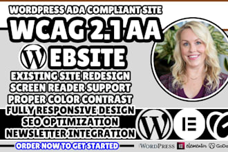 wcag compliant website, ada website, accessible website, wordpress wcag website