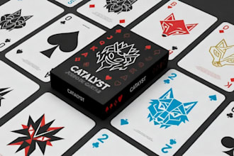 design custom playing card card deck game luxury poker tarot printable cards