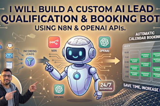 build an ai booking bot with n8n and openai