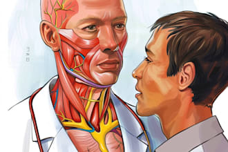 do professional medical illustrations