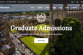 design wix school website education website elearning site management solutions