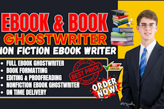 ghostwrite ebook writer business book self help christian inspirational writer