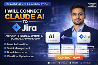 connect claude ai to jira automate issues sprints boards jira workflow automatio