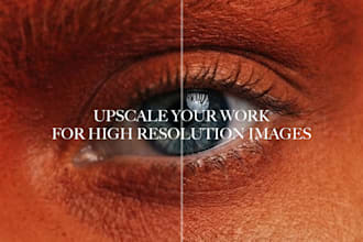 upscale image and increase resolution to high quality
