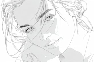 do vector line art drawing