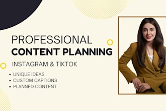 create a social media content plan with engaging post ideas