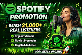 run professional spotify music promotion