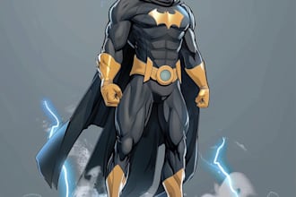 unique superhero comic character