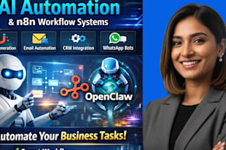 setup openclaw ai automation and n8n workflow system