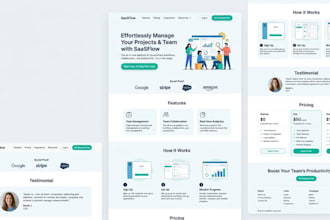 design saas website UI UX with best practices