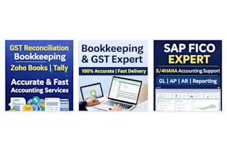 help you with gst reconciliation, bookkeeping, and accounting