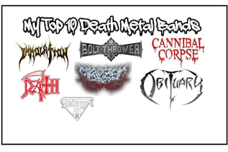 create black metal logo bands