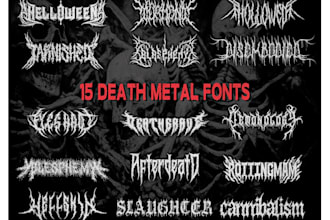 death metal logo, metalcore,deathcore, for band