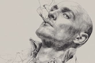 make pen and ink illustrations