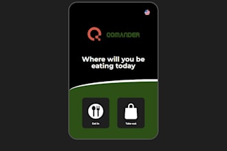 create a custom selfservice kiosk application for ordering and payments