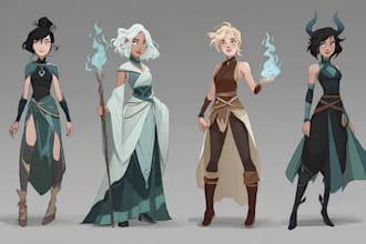 do character designs of your oc
