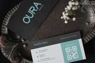 design a professional and minimalist business card