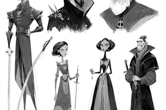 develop character design and concept art for your game