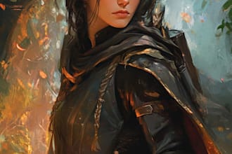 dnd, fantasy character and dnd character