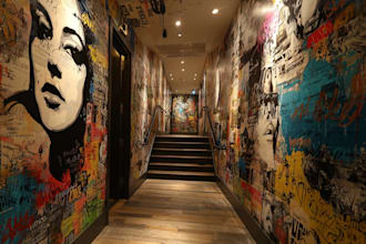 create stunning graffiti wall art and custom mural designs